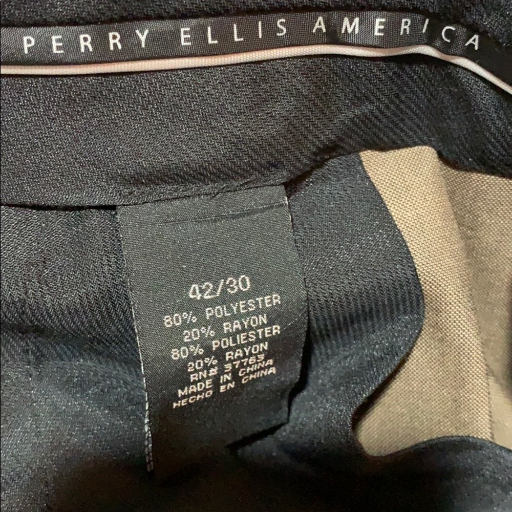 PERRY ELLIS AMERICA PANT 42/30 WARM COCOA LIKE NEW - Picture 5 of 5